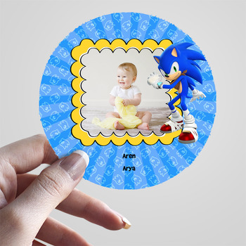 Sonic Boom Temalı Resimli Sticker