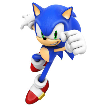 Sonic Hedefe Doğru Temalı Masa Önü Ayaklı Dekor