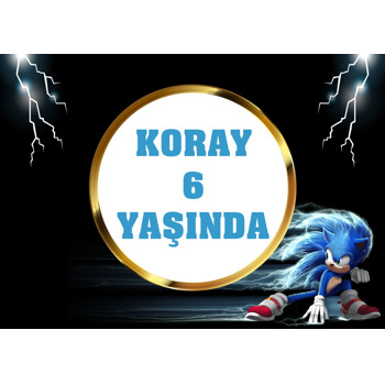 Sonic Temalı Amerikan Servis