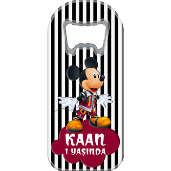 Şövalye Mickey Mouse Temalı Uzun Magnet Açacak