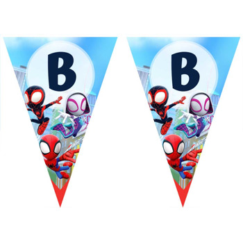 Spidey Örümcek Adam Temalı Parti Banner