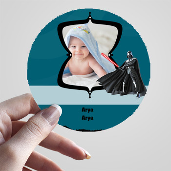 Star Wars Temalı Resimli Sticker