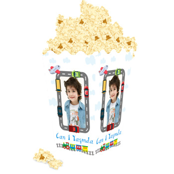 Taşıtlar Temalı Popcorn Kutusu