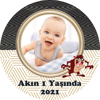 Tazmanya Canavarı Temalı Sticker