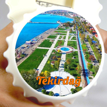 Tekirdağ Şehir Temalı Kapak Şekilli Magnet Açacak