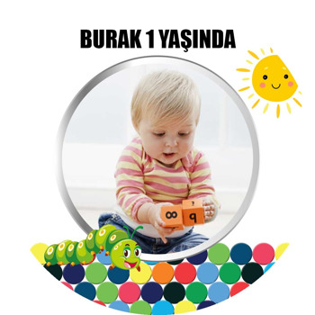 Tırtıl Temalı Sticker