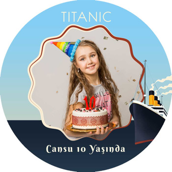 Titanik Temalı Sticker