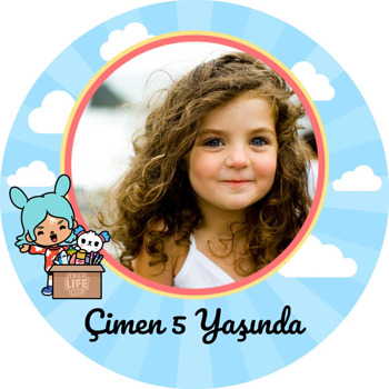 Toca Boca Life Temalı Sticker