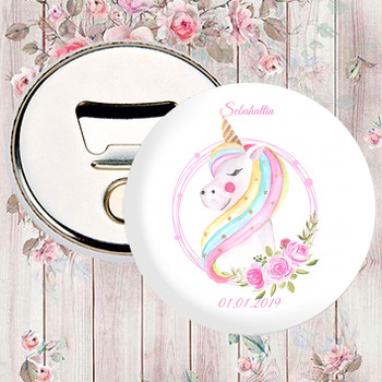 Unicorn Temalı Magnet Açacak