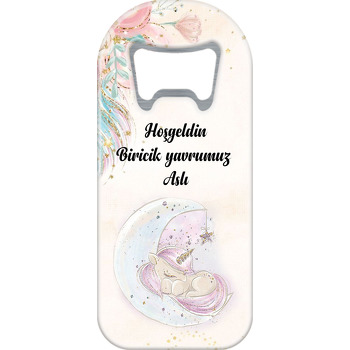 Uyuyan Unicorn  Temalı Uzun Magnet Açacak