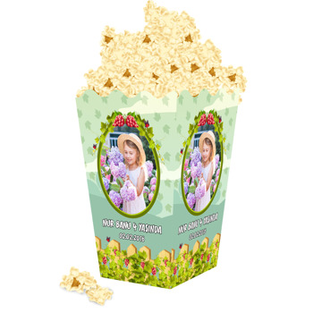 Üzüm Temalı Popcorn Kutusu