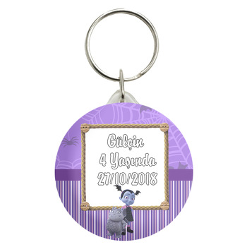 Vampirina Temalı Anahtarlık