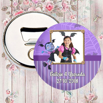 Vampirina Temalı Fotoğraflı Magnet Açacak