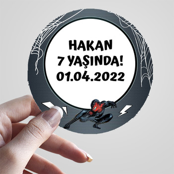 Venom Spider Temalı Sticker