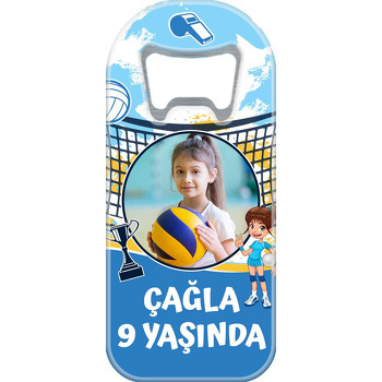 Voleybol Temalı Uzun Magnet Açacak