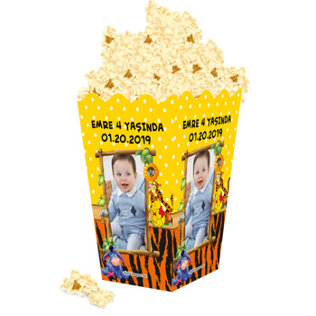 Winnie The Pooh 2 Temalı Popcorn Kutusu