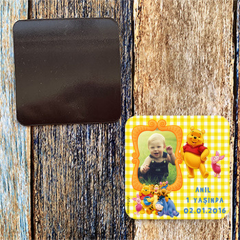 Winnie The Pooh Temalı Magnet