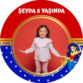 Wonder Woman Temalı Sticker