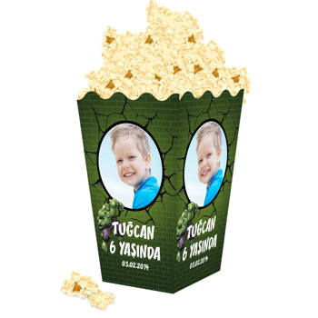 Yenilmezler Hulk Temalı Popcorn Kutusu