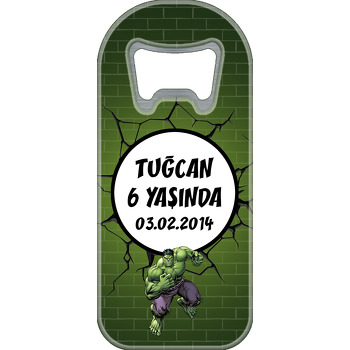 Yenilmezler Hulk Temalı Uzun Magnet Açacak