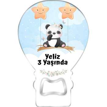 Yıldız Balonlar ile Panda Temalı Balon Magnet Açacak