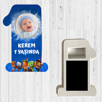 Zooba Temalı Doğum Günü Magnet Açacak